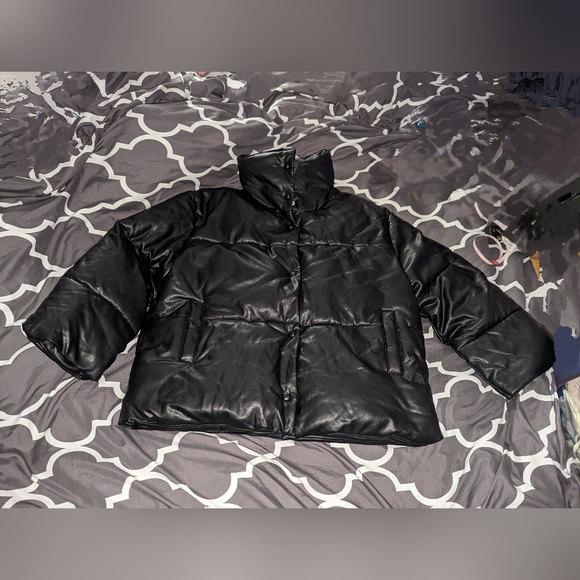 Ave Les Filles woman's puffer coat - Picture 11 of 11